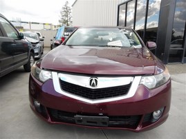 2009 Acura TSX Purple Sedan 2.4L AT #A22623